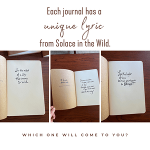 Limited Edition Solace Journal - Softcover, Signed & Numbered (one of 16)