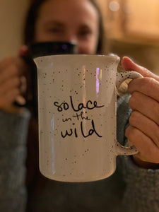 Solace in the Wild mugs have exceptional handfeel.