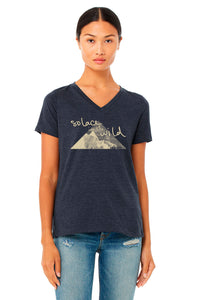 Solace in the Wild "Blue Skies" V-neck Tee